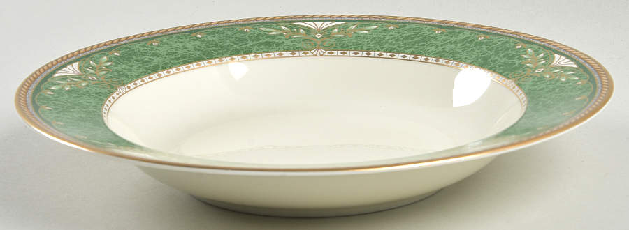 Royal Jade Rim Soup Bowl by Mikasa-1
