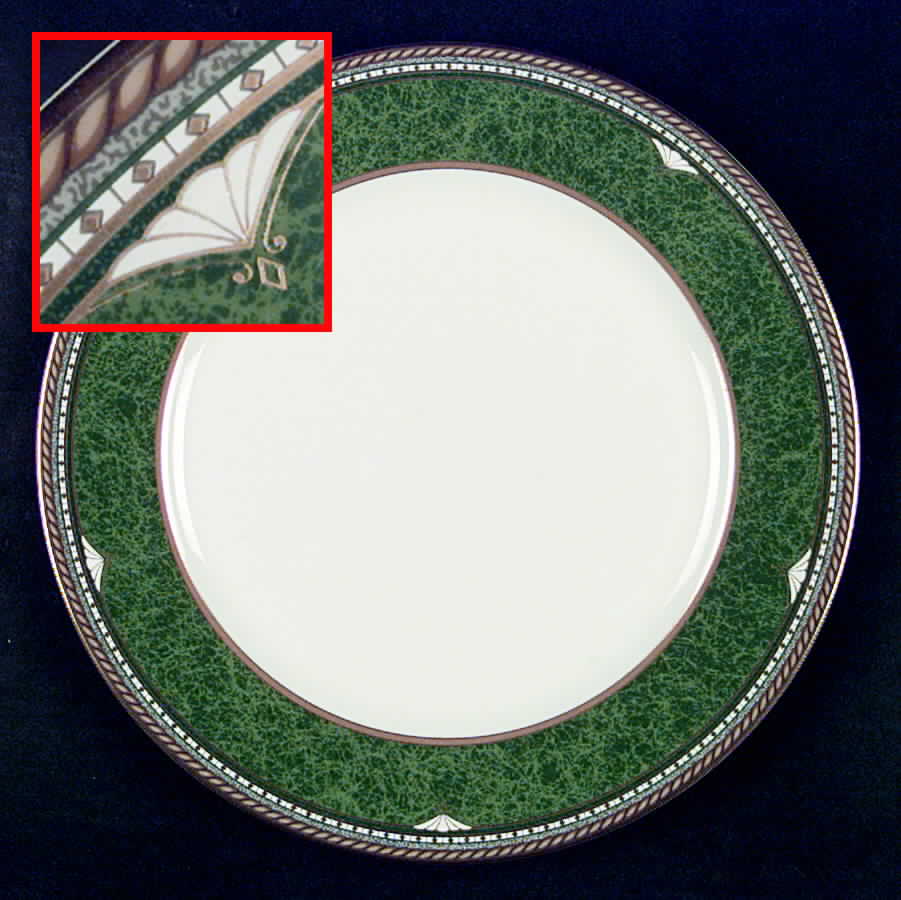 Royal Jade Dinner Plate by Mikasa-1
