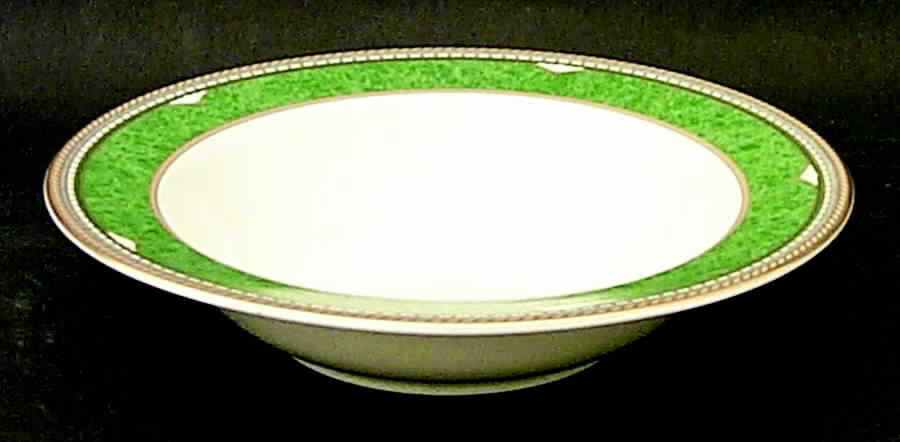 Royal Jade Rim Fruit/Dessert (Sauce) Bowl by Mikasa-1