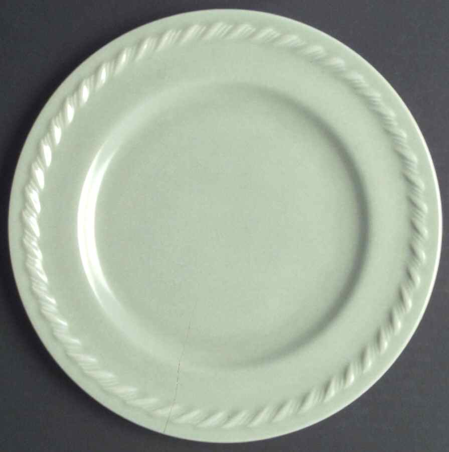 Mission Bell Green Luncheon Plate by Metlox - Poppytrail - Vernon-1