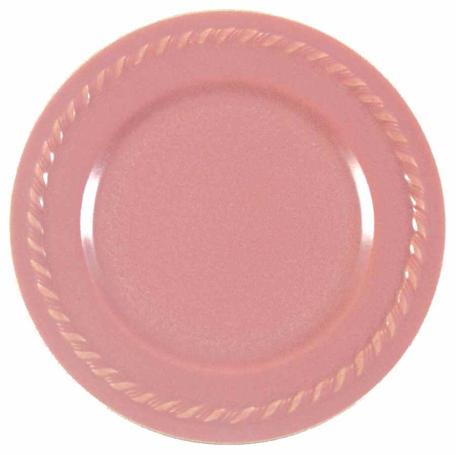 Mission Bell Coral Dinner Plate by Metlox - Poppytrail - Vernon-1