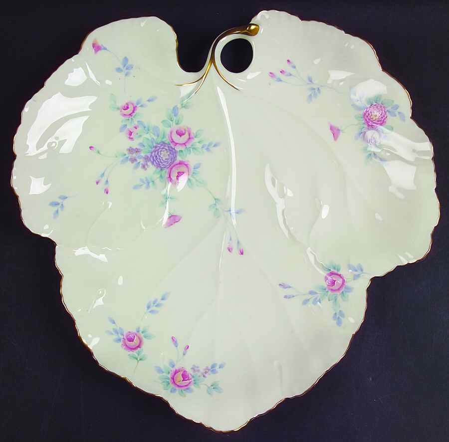 English Garden Large Leaf Dish by Mikasa-1