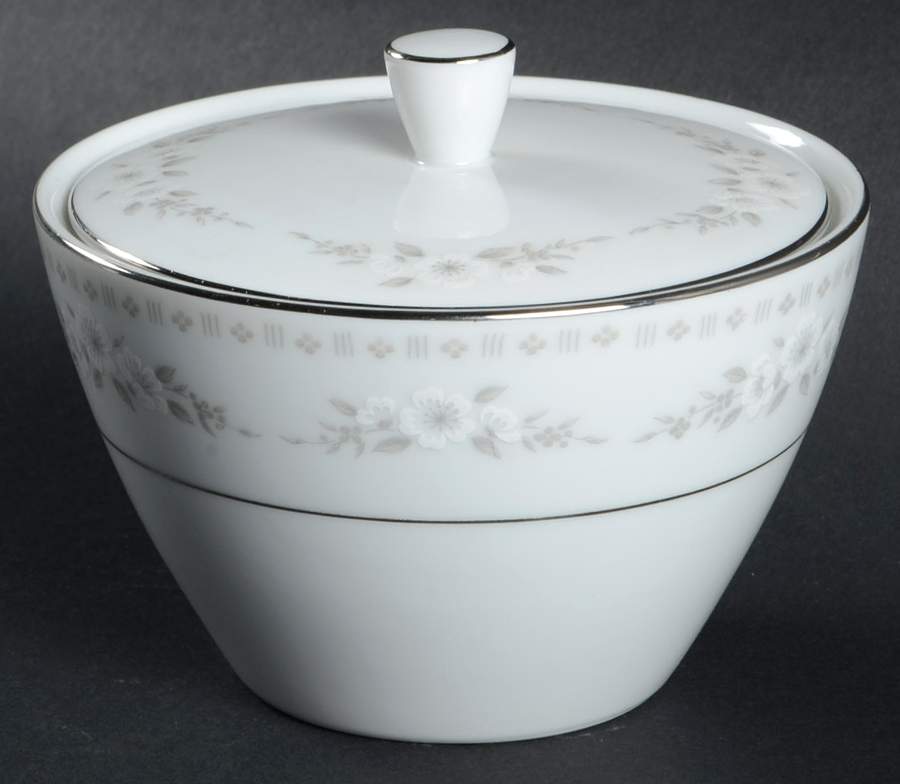 Joel Sugar Bowl & Lid by Mikasa-1