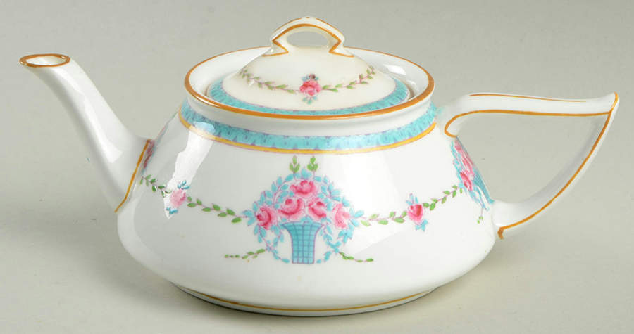 B886 Individual Teapot & Lid by Minton-1