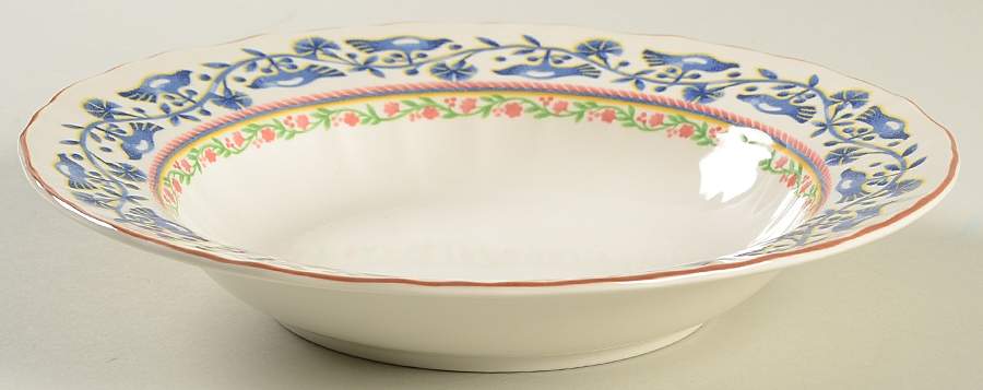 French Terrace Large Rim Soup Bowl by Mikasa-1