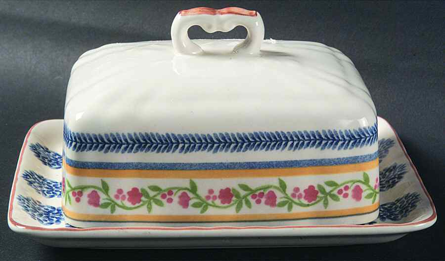 French Terrace Square Covered Butter by Mikasa-1