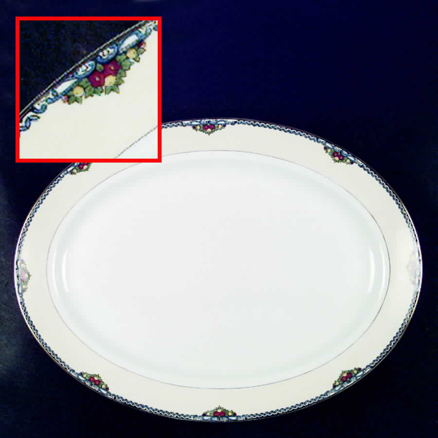 MEI536 16" Oval Serving Platter by Meito-1