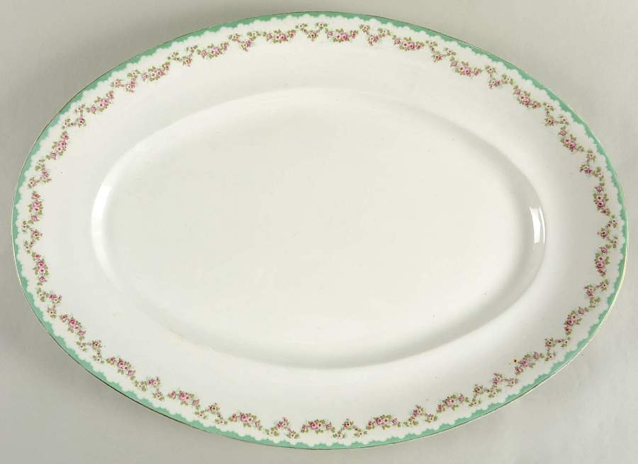 MAD58 21" Oval Serving Platter by John Maddock & Sons-1