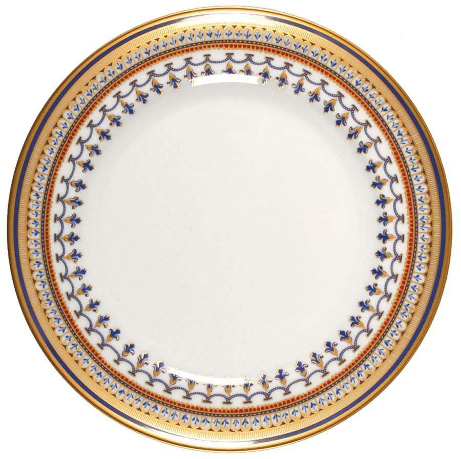 Chinoise Blue Bread & Butter Plate by Mottahedeh-1