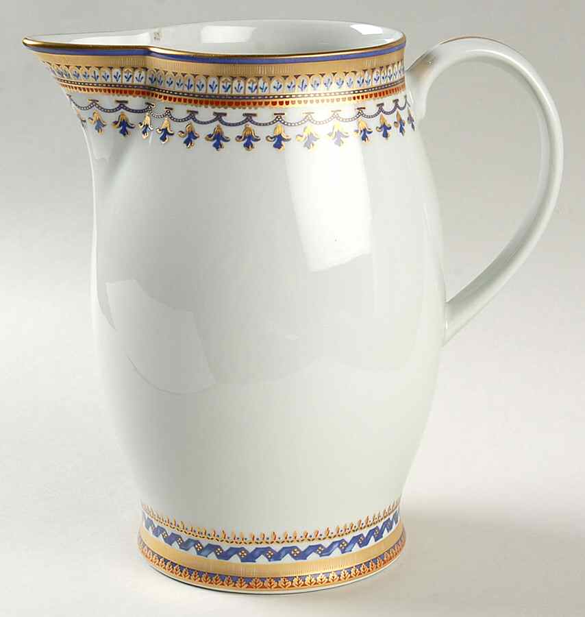 Chinoise Blue 32 Oz Pitcher by Mottahedeh-1