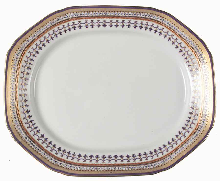 Chinoise Blue Underplate for Tureen by Mottahedeh-1