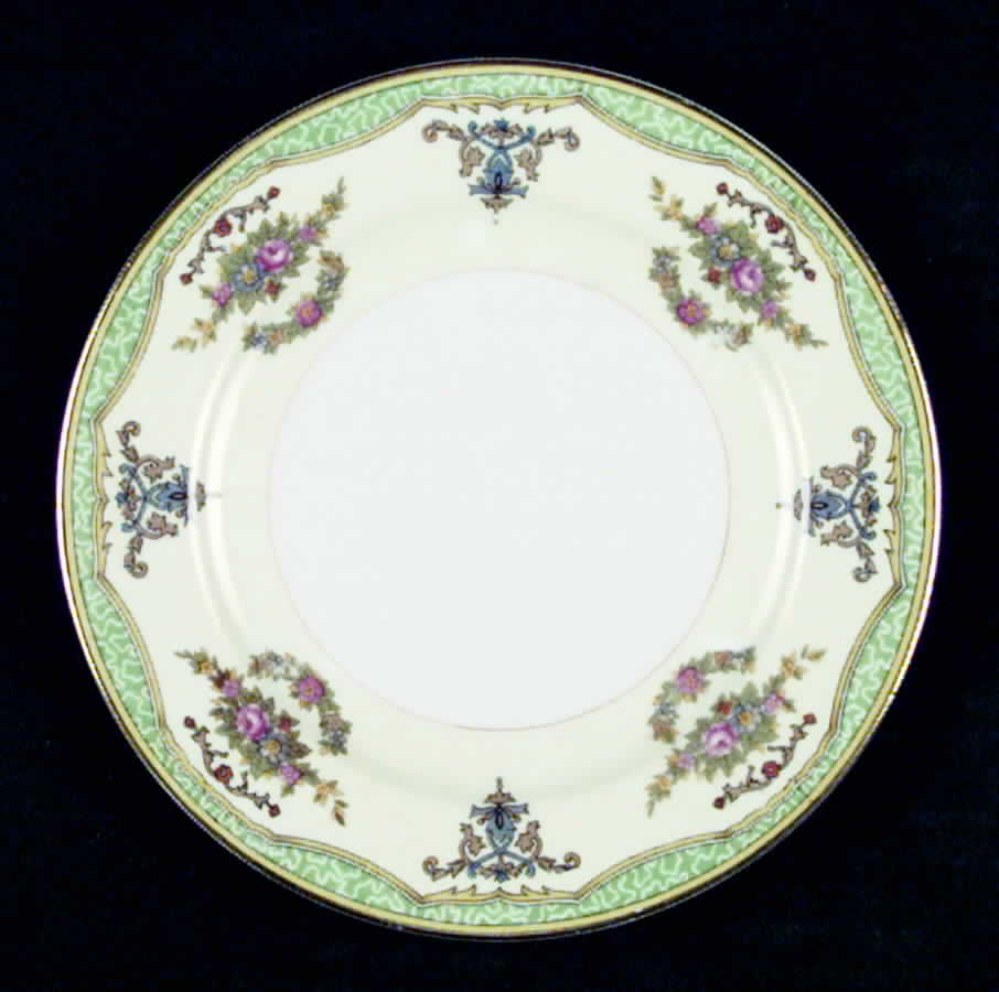 Loeser's Bread & Butter Plate by Meito-1