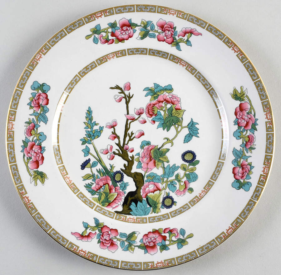 Indian Tree Dinner Plate by John Maddock & Sons-1