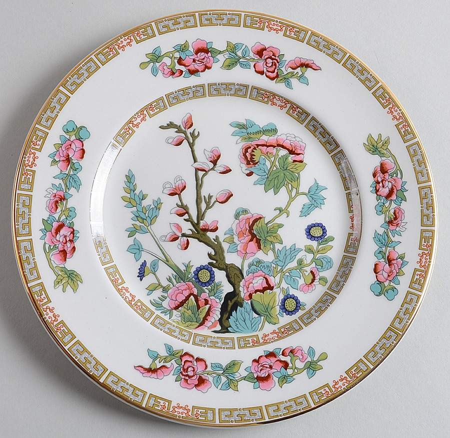 Indian Tree Salad Plate by John Maddock & Sons-1