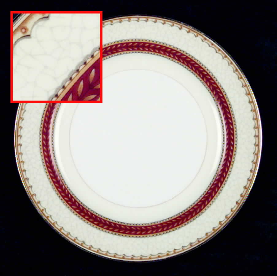 V1986 Bread & Butter Plate by Meito-1