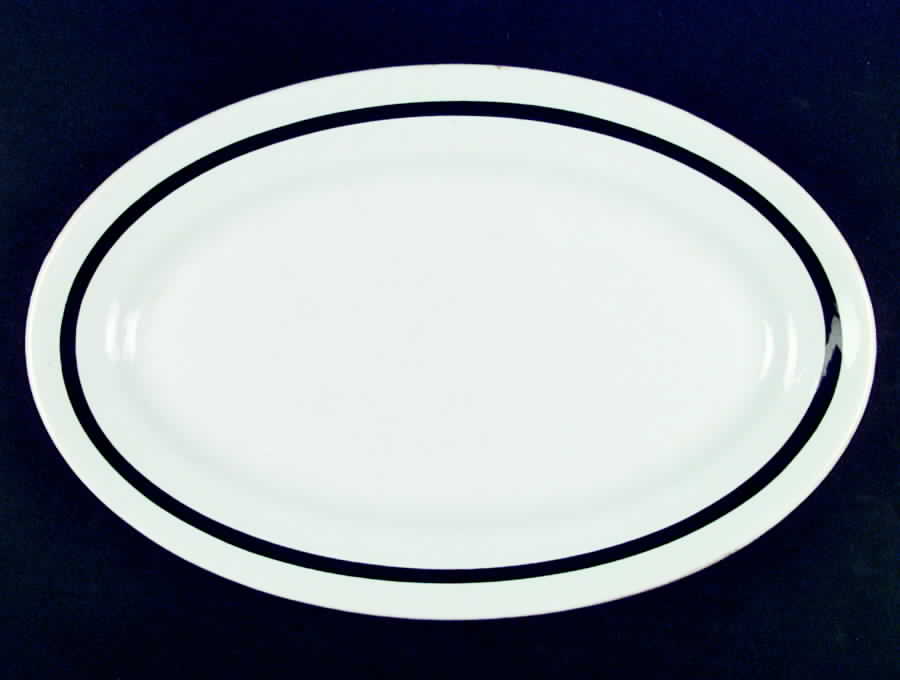 MCN8 14" Oval Serving Platter by McNicol-1