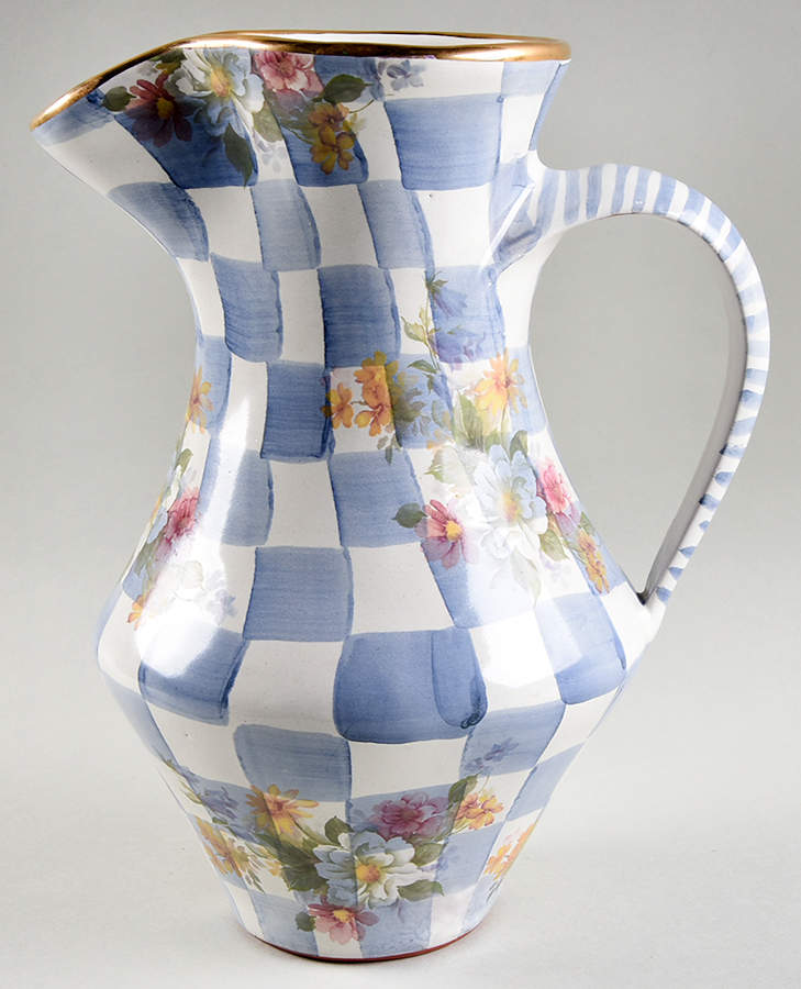Morning Glory Large Pitcher by MacKenzie-Childs-1