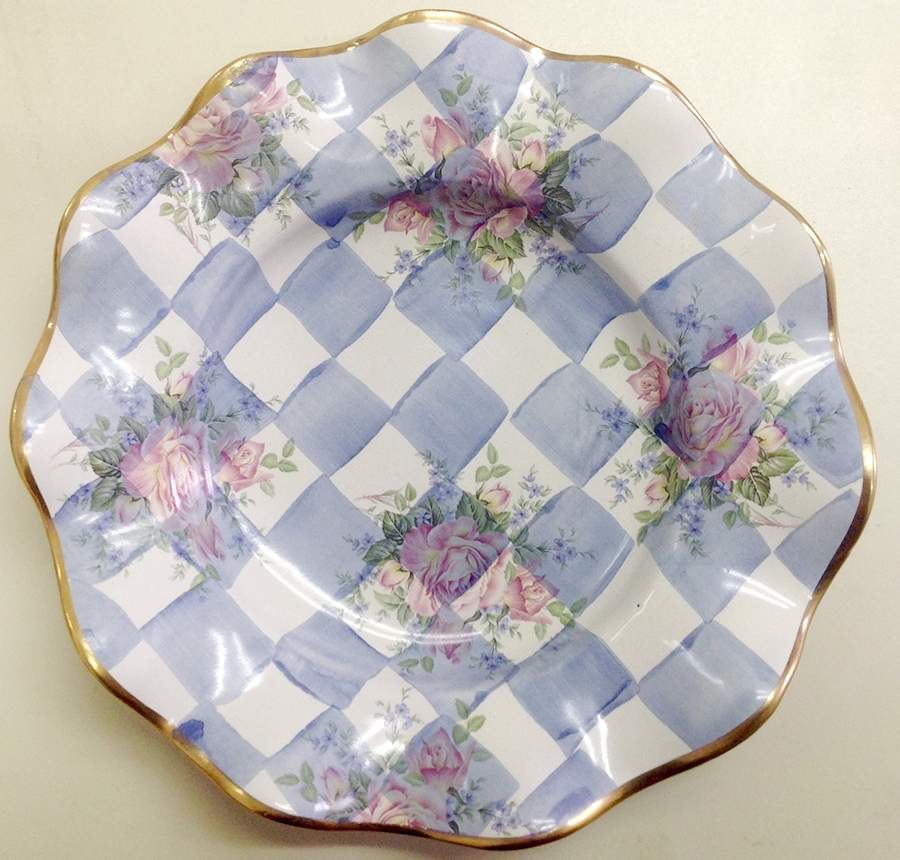 Morning Glory Luncheon Plate by MacKenzie-Childs-1