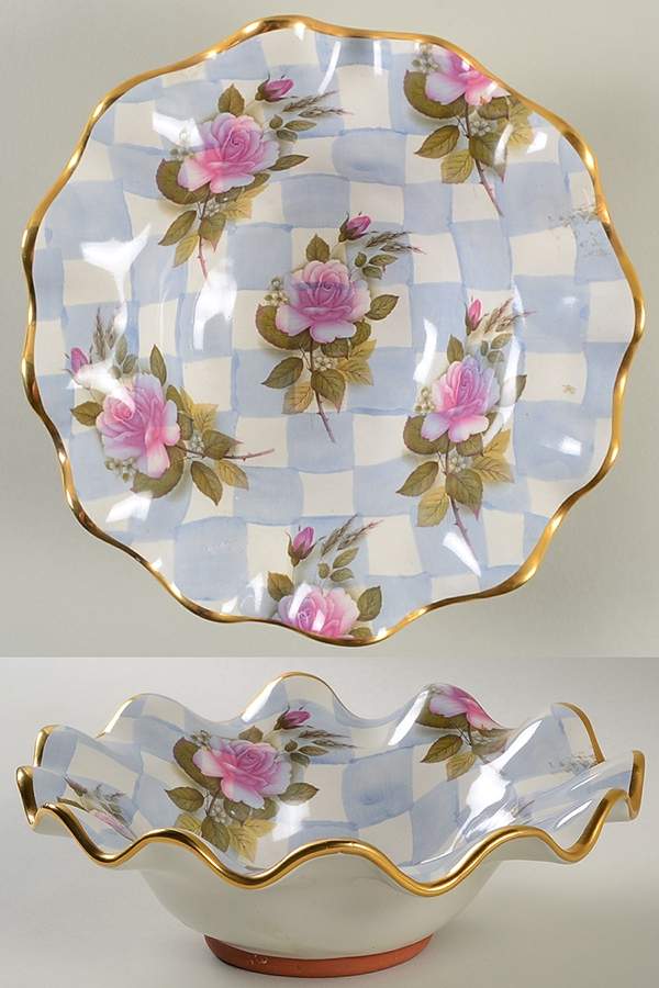 Morning Glory Coupe Cereal Bowl by MacKenzie-Childs-1