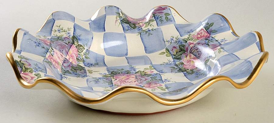 Morning Glory Rim Soup Bowl by MacKenzie-Childs-1