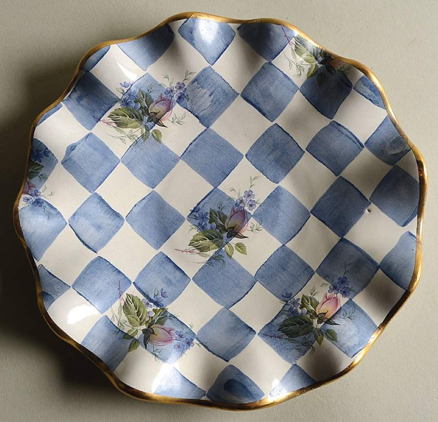Morning Glory Bread & Butter Plate by MacKenzie-Childs-1
