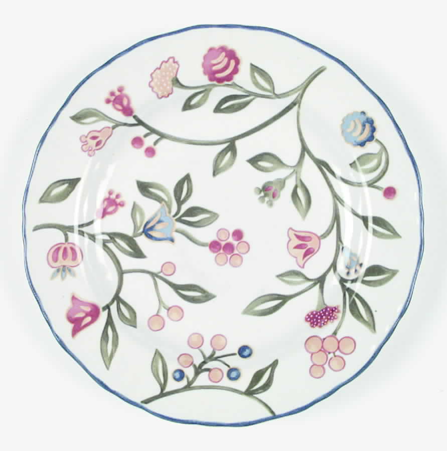 Flower Fancy Salad Plate by Mikasa-1