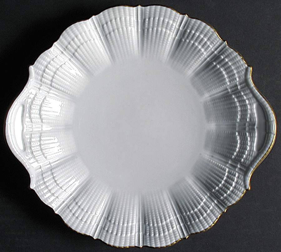 Corail Handled Cake Plate by Mottahedeh-1