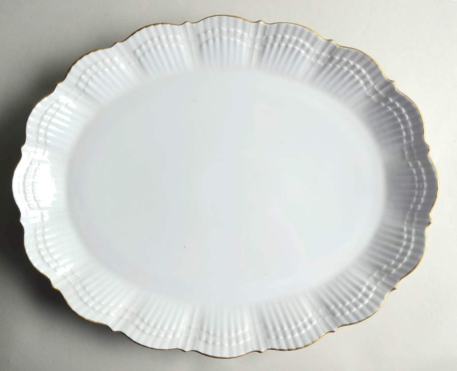 Corail 15" Oval Serving Platter by Mottahedeh-1
