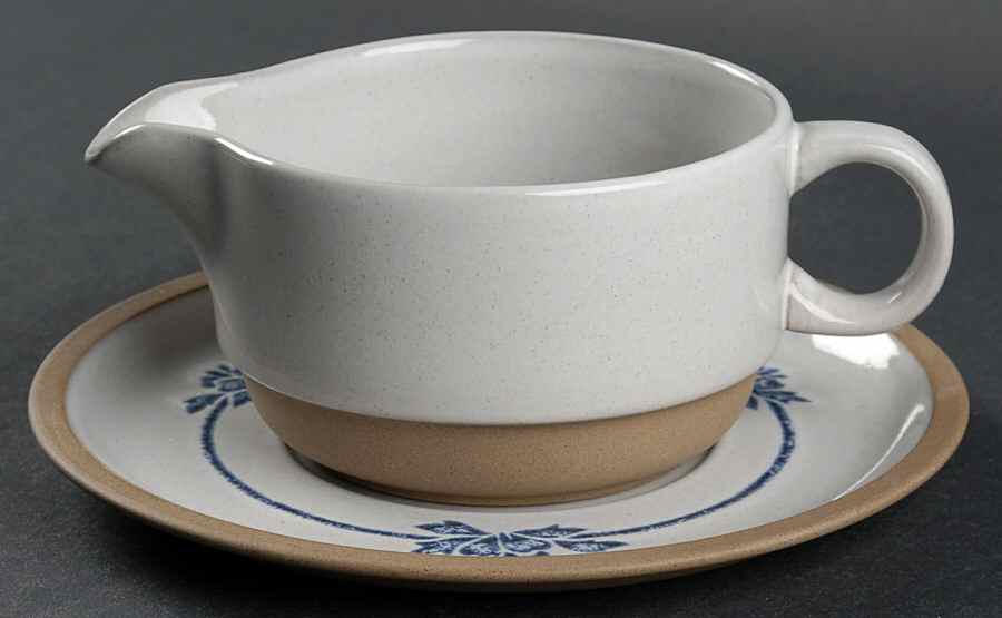 Blue Print (Japan) Gravy Boat & Underplate by W R Midwinter Ltd-1