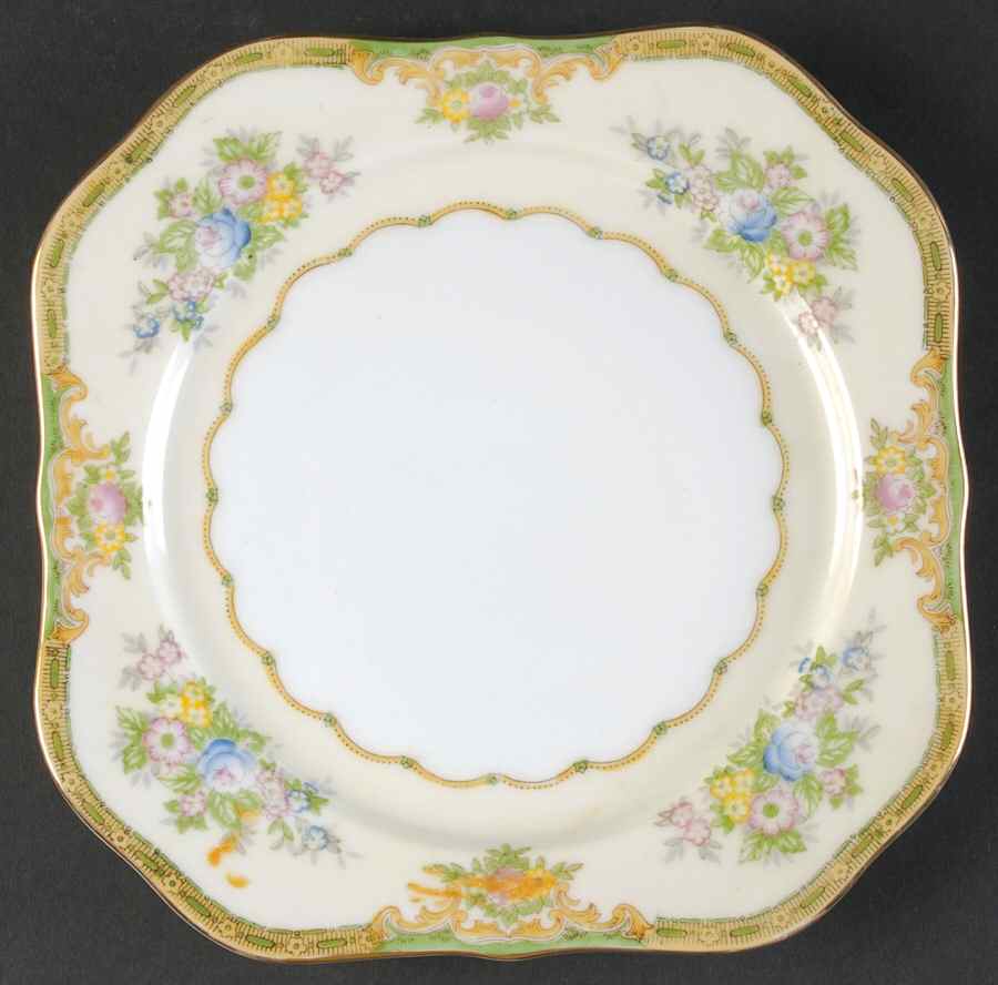 Calais Square Salad Plate by Meito-1