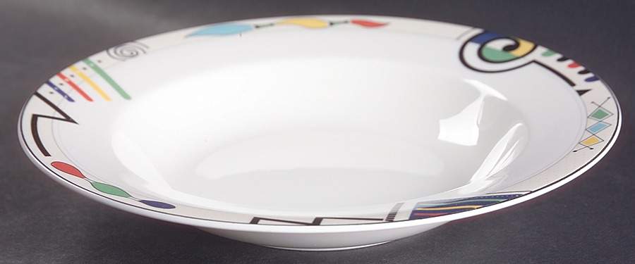 Headline Large Rim Soup Bowl by Mikasa-1
