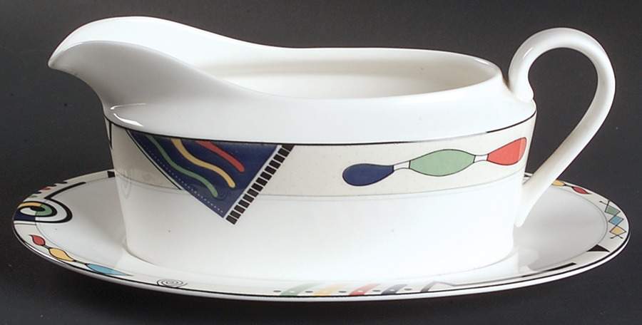 Headline Gravy Boat & Underplate by Mikasa-1