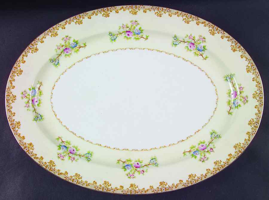 MEI544 16" Oval Serving Platter by Meito-1
