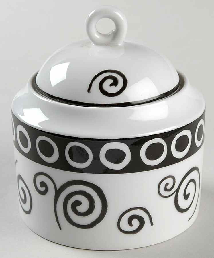 East Village Sugar Bowl & Lid by Mikasa-1