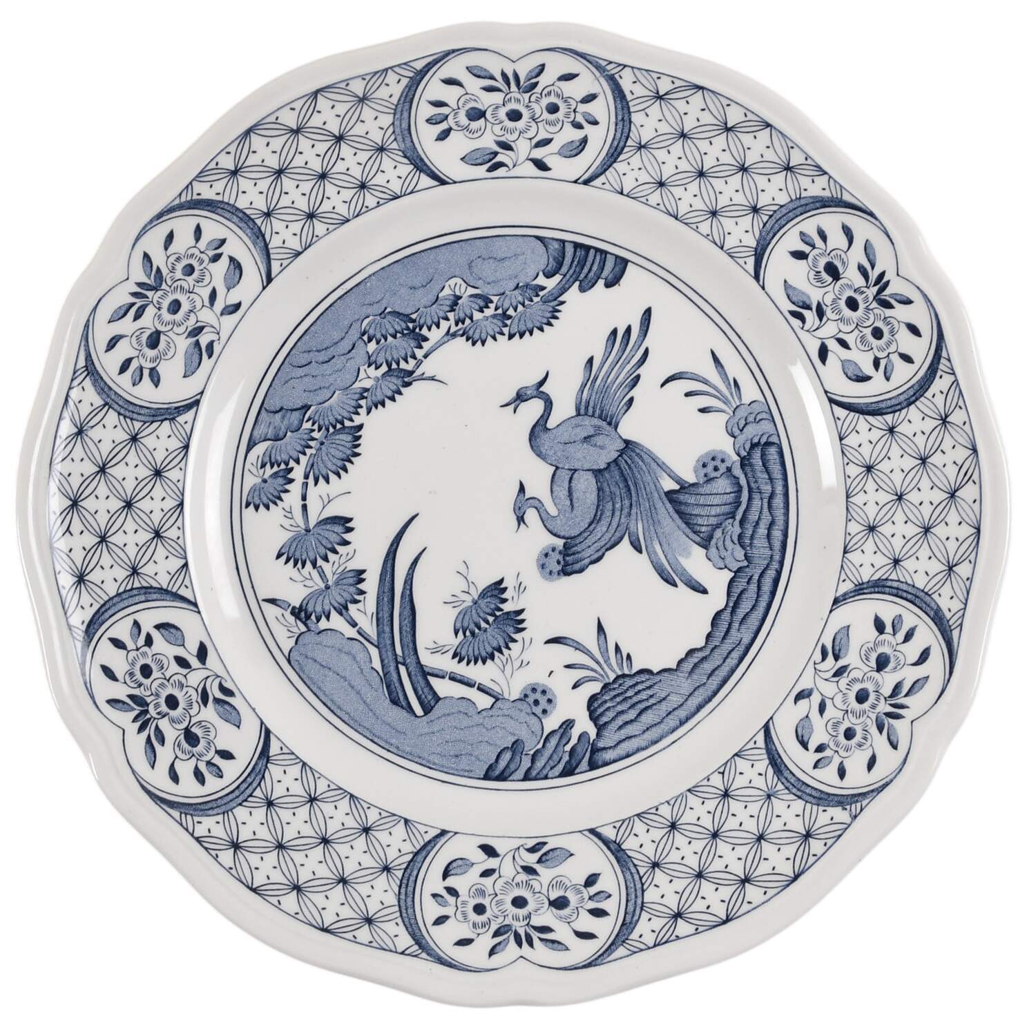 Old Chelsea Blue Luncheon Plate by Mason's-1
