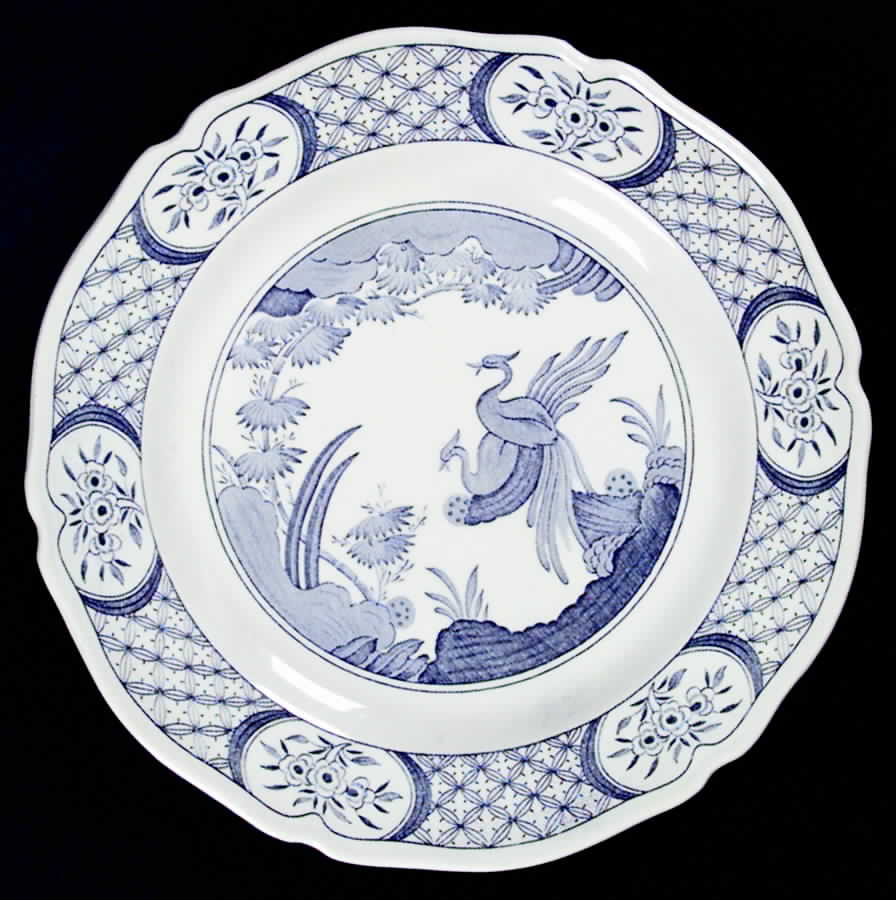 Old Chelsea Blue Dinner Plate by Mason's-1
