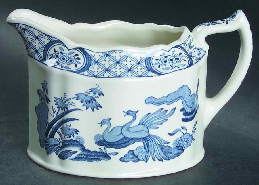 Old Chelsea Blue Creamer by Mason's-1