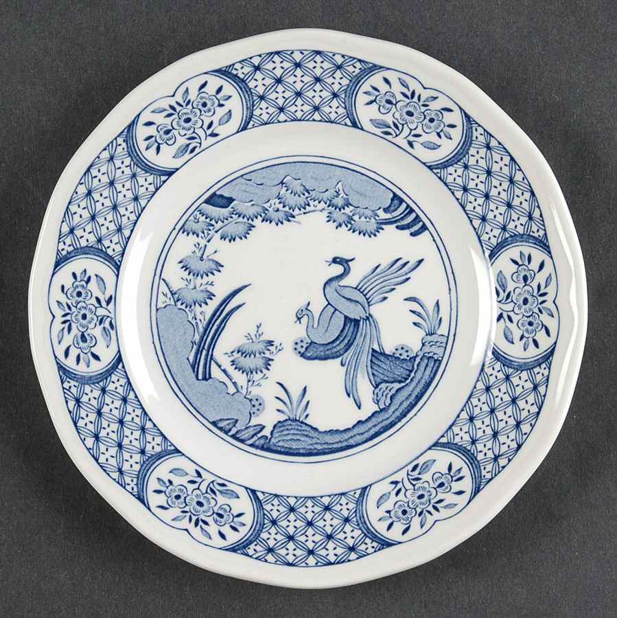 Old Chelsea Blue Bread & Butter Plate by Mason's-1
