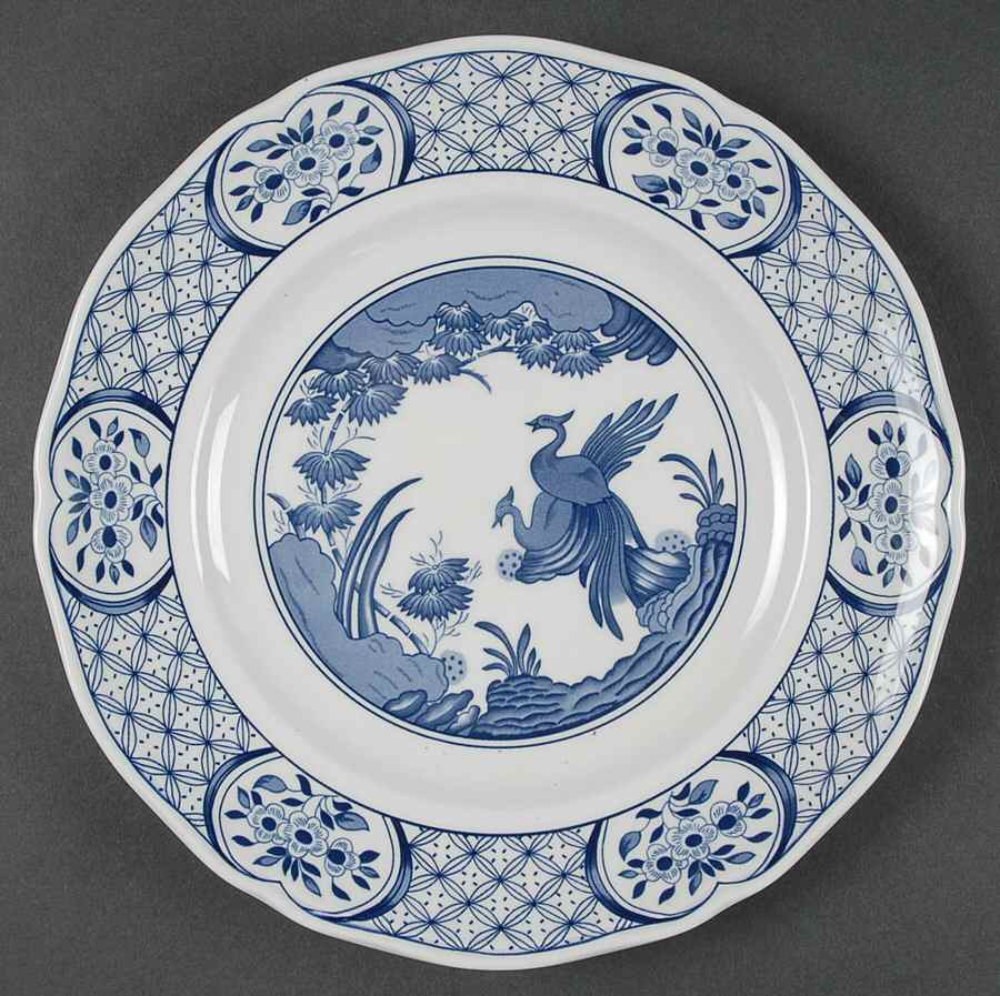 Old Chelsea Blue Salad Plate by Mason's-1