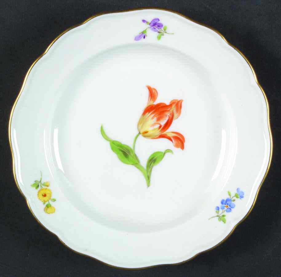 MSS40 Bread & Butter Plate by Meissen (Germany)-1