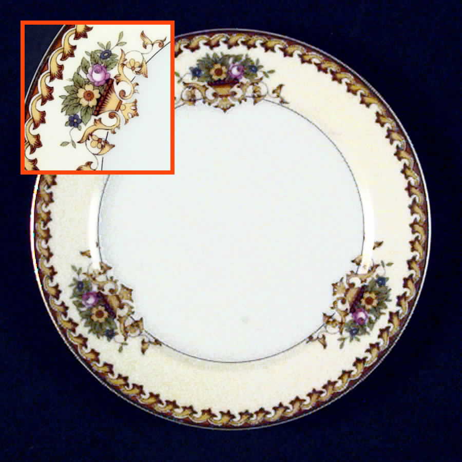 MEI547 Bread & Butter Plate by Meito-1