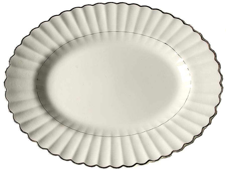 MEK56 13" Oval Serving Platter by J & G Meakin-1