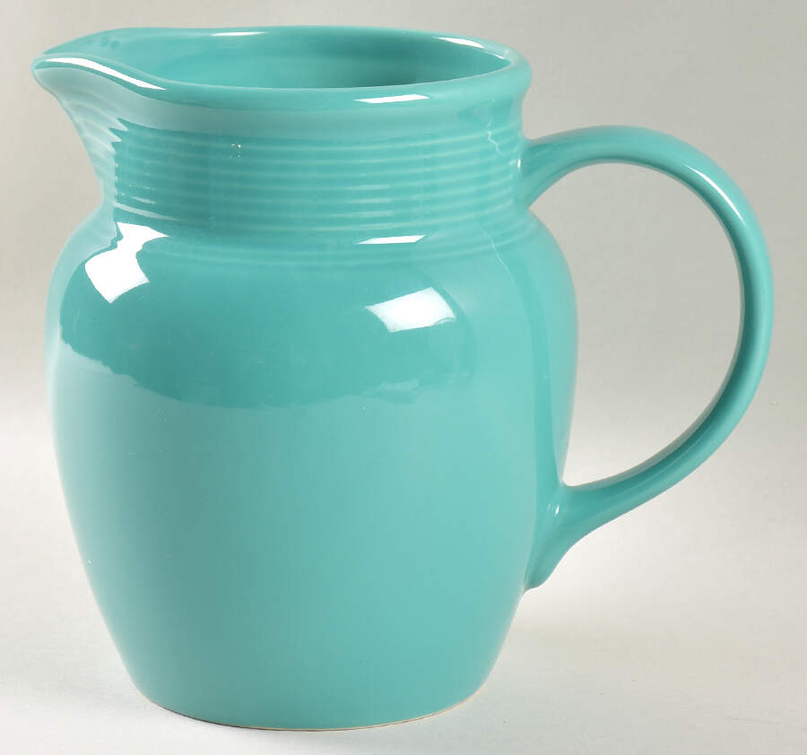 Color Connection Aqua 74 Oz Pitcher by Montgomery Ward-1