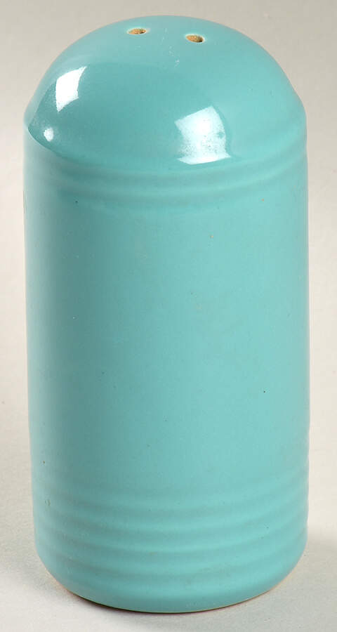 Color Connection Aqua Pepper Shaker by Montgomery Ward-1