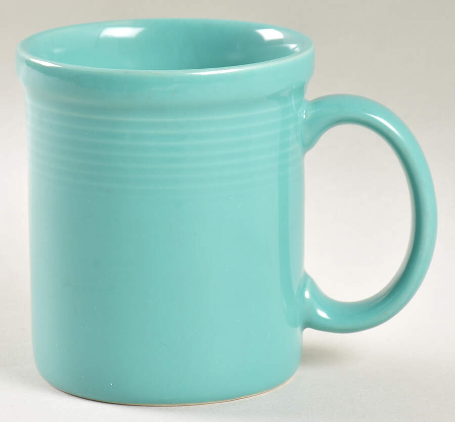 Color Connection Aqua Mug by Montgomery Ward-1