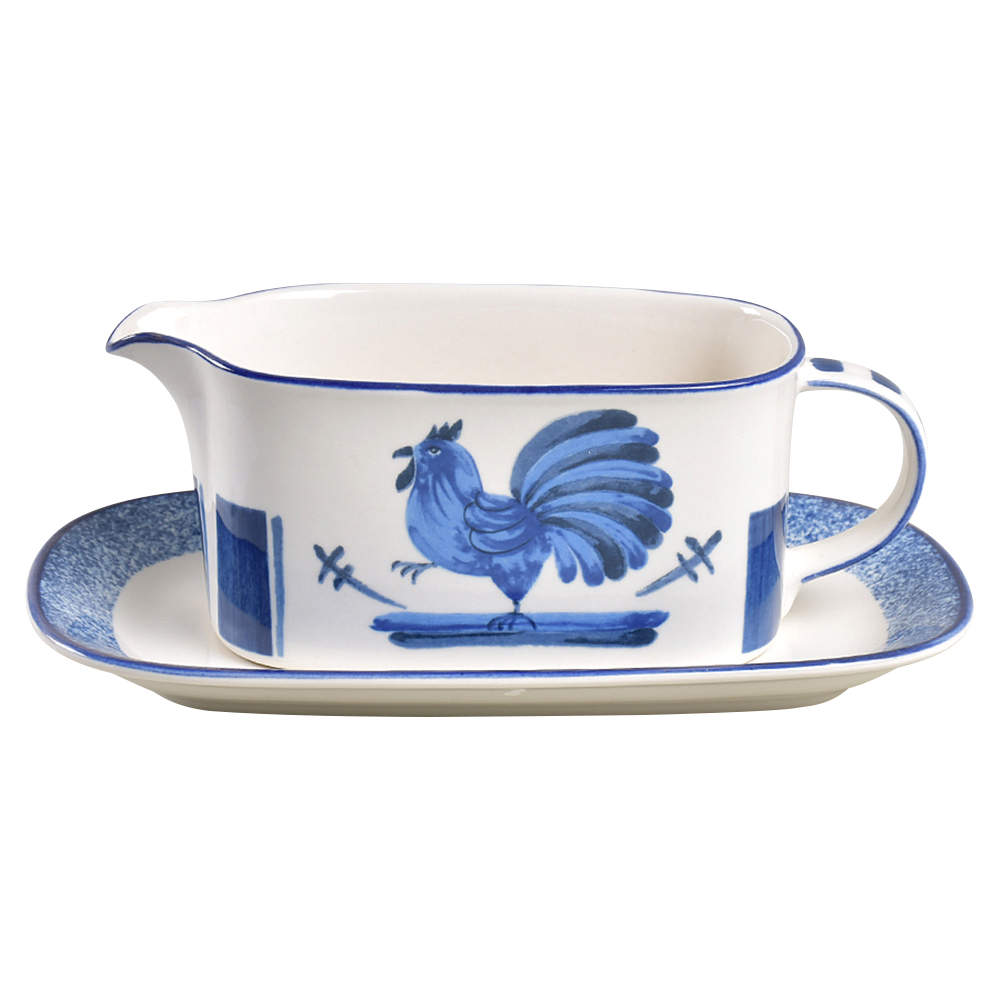 Sunrise Gravy Boat & Underplate by Mikasa-1