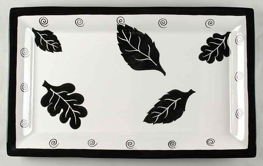 Central Park Large Rectangular Tray by Mikasa-1