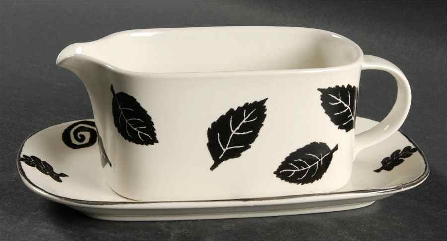 Central Park Gravy Boat & Underplate by Mikasa-1