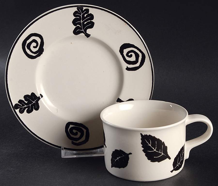 Central Park Flat Cup & Saucer Set by Mikasa-1