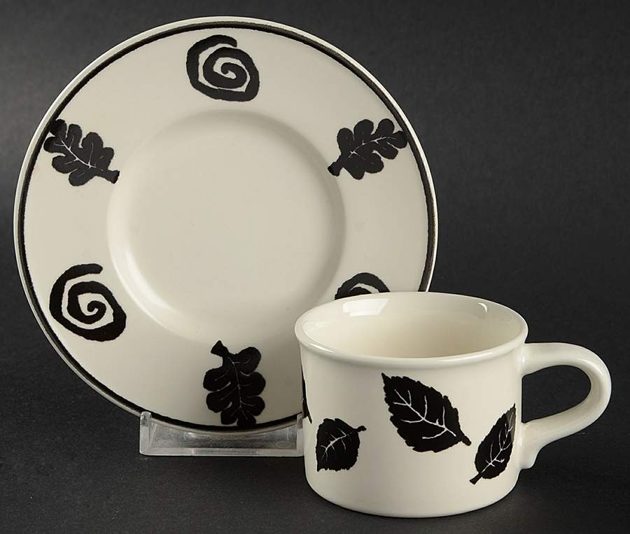 Central Park Flat Demitasse Cup & Saucer Set by Mikasa-1